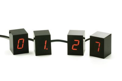 Numbers LED Alarm Clock by Areaware